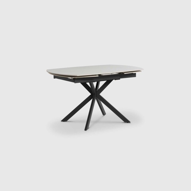 Galini Stone Extending Dining Table White - Barker & Stonehouse - image 1