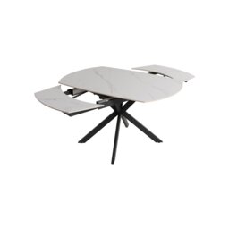 Galini Stone Extending Dining Table White - Barker & Stonehouse - thumbnail 5