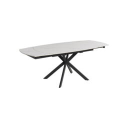 Galini Stone Extending Dining Table White - Barker & Stonehouse - thumbnail 4