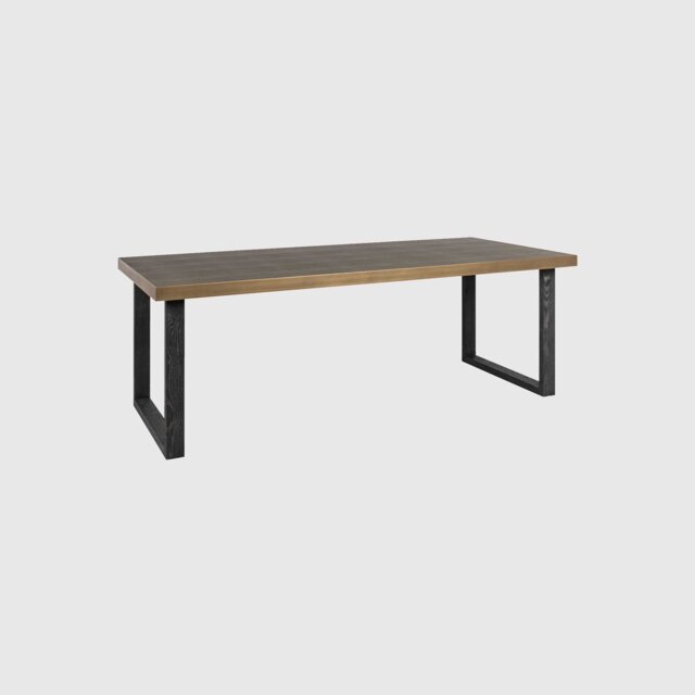 Nerina 200Cm Dining Table, Black Oak - Barker & Stonehouse