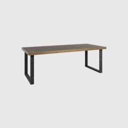 Nerina 200Cm Dining Table, Black Oak - Barker & Stonehouse