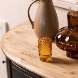 Jin Half Moon Table, Black Wood - Barker & Stonehouse - thumbnail 5
