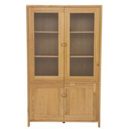 Ercol Bosco Display Cabinet, Neutral Oak - Barker & Stonehouse - thumbnail 3