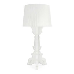 Kartell Bourgie Mat Table Lamp 37X78 White - Barker & Stonehouse