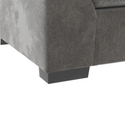 Borelly Large Corner Sofa, Grey Fabric - Barker & Stonehouse - thumbnail 4