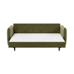 Epsom Sofa Bed Bed With 2 Throw Pillows, Green Fabric - Barker & Stonehouse - thumbnail 6
