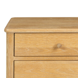 Valla 2 Drawer Bedside Table, Neutral Oak - Barker & Stonehouse - thumbnail 3