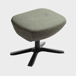 Conform Globe X-Foot Footstool Makalu Forest, Green Fabric - Barker & Stonehouse - thumbnail 1