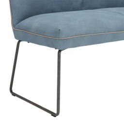 Bridgford Loveseat Sofa, Blue - Barker & Stonehouse - thumbnail 5