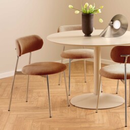 Tansley Dining Chair, Brown Fabric - Barker & Stonehouse - thumbnail 4