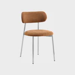 Tansley Dining Chair, Brown Fabric - Barker & Stonehouse - thumbnail 3
