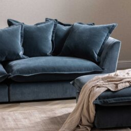 Odyssey Extra Large Split Sofa, Teal Fabric - Barker & Stonehouse - thumbnail 3