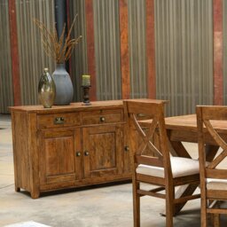 New Frontier Wide Sideboard, Mango Wood - Barker & Stonehouse - thumbnail 2