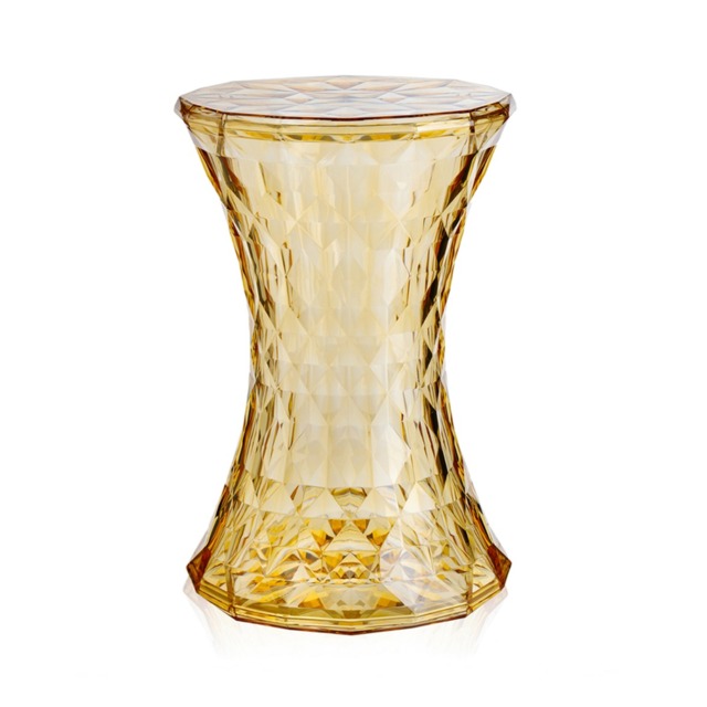 Kartell Stone Stool, Yellow Plastic - Barker & Stonehouse - image 1