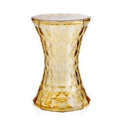 Kartell Stone Stool, Yellow Plastic - Barker & Stonehouse - thumbnail 1