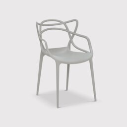 Kartell Masters Dining Chair, Grey Plastic - Barker & Stonehouse - thumbnail 2