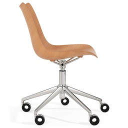Kartell P/Wood 2020 Office Chair, Neutral - Barker & Stonehouse - thumbnail 2