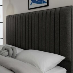 Simba Camden Side Lift Ottoman Double Bed Frame, Grey Fabric - Barker & Stonehouse - thumbnail 2