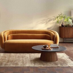Trinidad Large Round Coffee Table, Round, Teak Wood - Barker & Stonehouse - thumbnail 2