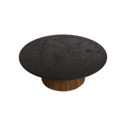 Trinidad Large Round Coffee Table, Round, Teak Wood - Barker & Stonehouse - thumbnail 6
