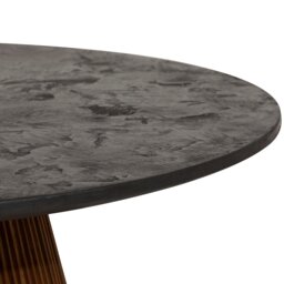 Trinidad Large Round Coffee Table, Round, Teak Wood - Barker & Stonehouse - thumbnail 3