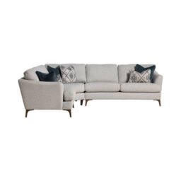 Embrey 2.5 Seater Corner Sofa With LHF Cuddler Fabric - Barker & Stonehouse - thumbnail 3