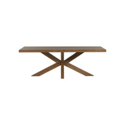 Rudford Dining Table 220x100x77cm, Brown Oak - Barker & Stonehouse - thumbnail 2