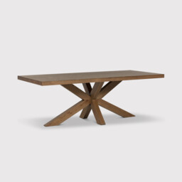 Rudford Dining Table 220x100x77cm, Brown Oak - Barker & Stonehouse - thumbnail 1