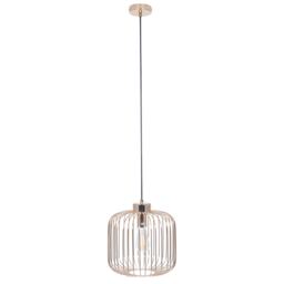 French Gold Metal Wire Pendant Light - Barker & Stonehouse