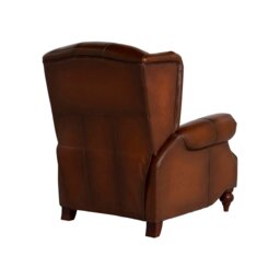 Ullswater Power Recliner Wing Recliner Chair Sofa, Brown Leather - Barker & Stonehouse - thumbnail 5
