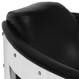 Timothy Oulton Mars Armchair Mk3, Black Leather - Barker & Stonehouse - thumbnail 5