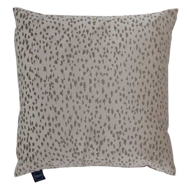 Staris Taupe Cushion, Square Fabric - Barker & Stonehouse - image 1
