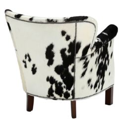 Timothy Oulton Professor Armchair, White Leather - Barker & Stonehouse - thumbnail 3