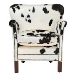Timothy Oulton Professor Armchair, White Leather - Barker & Stonehouse - thumbnail 2