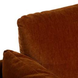 Boone Armchair, Orange Velvet - Barker & Stonehouse - thumbnail 4