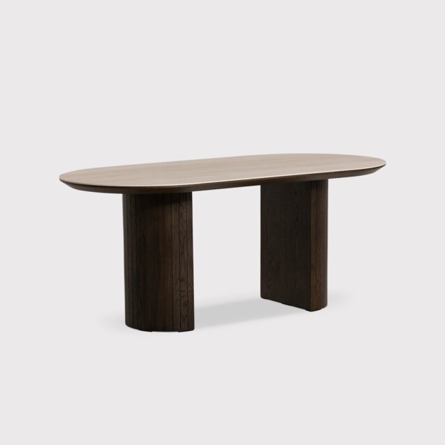 Kita Fixed Dining Table, Round, Wood - 180cm - Barker & Stonehouse - image 1