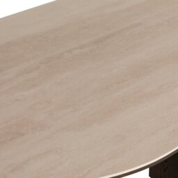 Kita Fixed Dining Table, Round, Wood - 180cm - Barker & Stonehouse - thumbnail 6