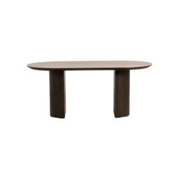 Kita Fixed Dining Table, Round, Wood - 180cm - Barker & Stonehouse - thumbnail 3
