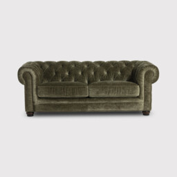 Everett 3 Seater Sofa, Green - Barker & Stonehouse - thumbnail 1