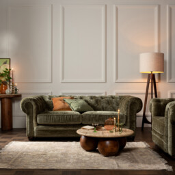 Everett 3 Seater Sofa, Green - Barker & Stonehouse - thumbnail 2
