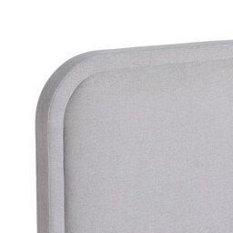 Tilbury Double Bed & Curved Headboard, Grey Fabric - Barker & Stonehouse - thumbnail 4