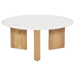 Fuji Coffee Table, Round, Neutral Wood - Barker & Stonehouse - thumbnail 6