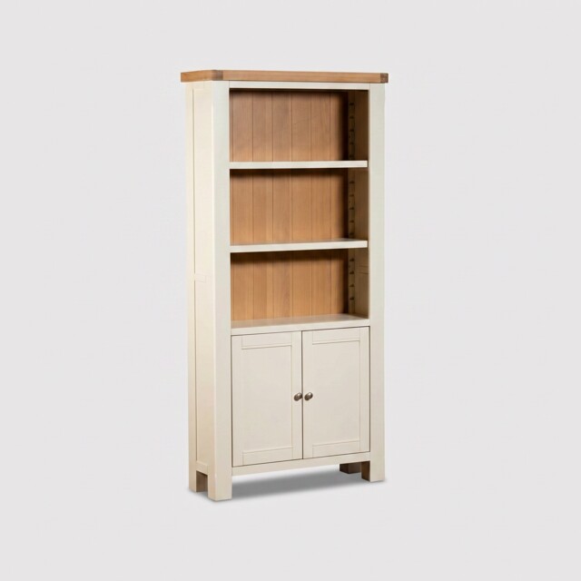 Witney Storage Bookcase 90X30X185Cm, Neutral Wood - Barker & Stonehouse - image 1