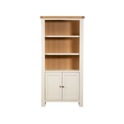 Witney Storage Bookcase 90X30X185Cm, Neutral Wood - Barker & Stonehouse - thumbnail 3