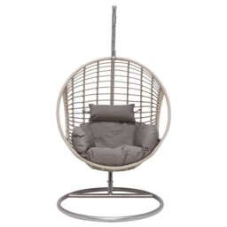 Castello Hanging Chair, Grey - Barker & Stonehouse - thumbnail 4