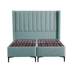 Tempur Suffolk King Slim Disc Adj Divan Bed, Teal Fabric - Barker & Stonehouse - thumbnail 4