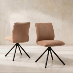 Faulkner Dining Chair, Brown - Barker & Stonehouse