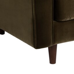 Hemingway Large 2 Seater Sofa, Green Velvet - Barker & Stonehouse - thumbnail 6