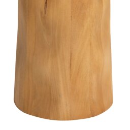 Rodin Organic Shape Side Table 45x40x50cm, Round, Neutral Wood - Barker & Stonehouse - thumbnail 5