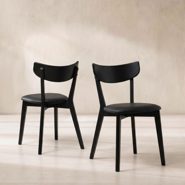 Jessa Pero Dining Chair, Black - Barker & Stonehouse - image 1